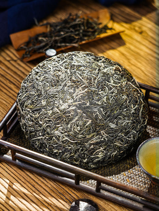 【茶祖香竹箐】茶界种话 行家收藏之选 香甜飘十里 味酣一杯中 普洱茶生茶 357克/饼 拍5发6拍20发25 商品图2