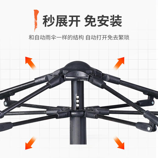 趣游帮   液压速开两门公园帐篷  Y046 商品图4