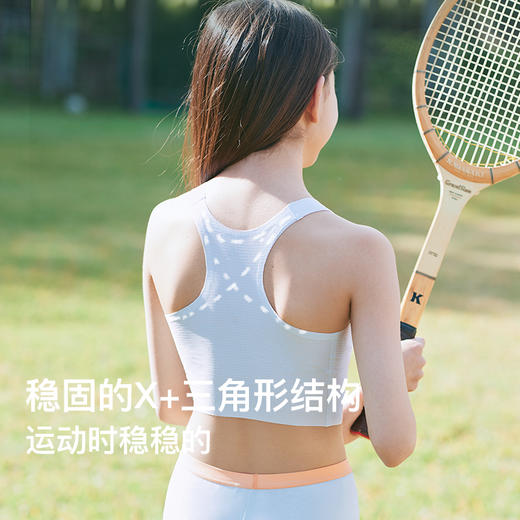 【明星同款】ubras旗下likeuu 小凉风内衣女学生初高中青春发育期儿童内衣少女文胸凉感夏 商品图5