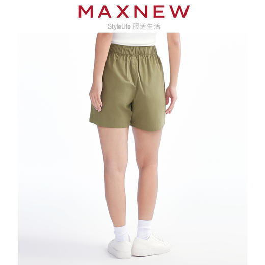 【短裤】 女装MAX柔棉亲肤舒适宽松短裤 1N2224202 商品图2