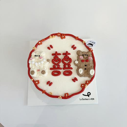 喜结连理·奶油蛋糕 商品图0