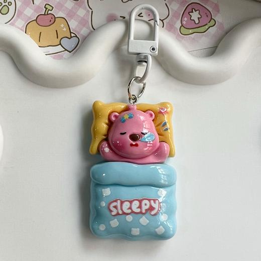 <有书独家>【甜美可爱！Loopy立体钥匙扣】甜美少女闺蜜情侣，可爱萌物海鲤立体变装钥匙扣，学生书包挂件配饰挂饰Y 商品图4