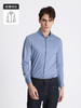 callisto蓝色粘纤混纺长袖衬衫 STSTL022C 商品缩略图1