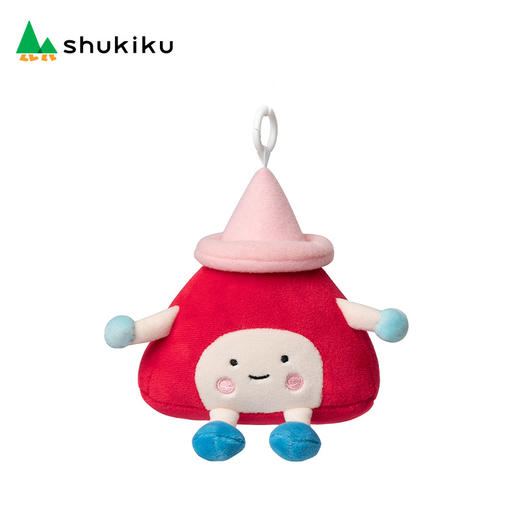 shukiku 趣味小树精灵 毛绒挂饰 红色 商品图0