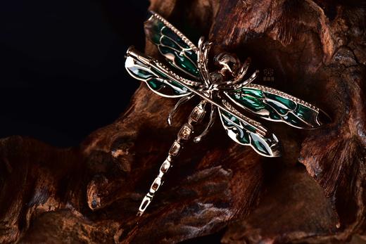 【御风而行】欧珀蜻蜓胸针-XZ12403018 商品图7