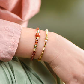 【经典】南红玛瑙石榴石手串 颗颗精选 精美工艺