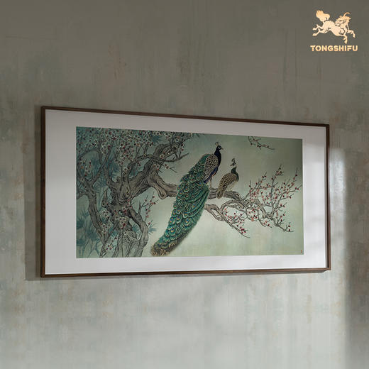 铜师傅 手工錾刻 铜雕画《满堂彩》客厅玄关画沙发背景墙装饰画 商品图4