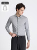 callisto灰色莫代尔混纺长袖衬衫 STSTL062C 商品缩略图1