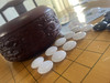 天然玉石围棋：新疆和田玉青玉黑子+金丝玉白子+雕龙红木罐 商品缩略图13