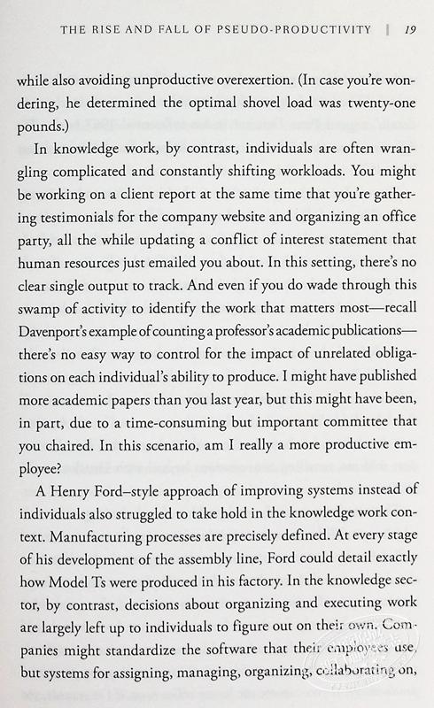 【中商原版】生产力缓慢 失落的成就艺术而不倦怠 Slow Productivity 英文原版 Cal Newport 职场提高工作效率 自我提升 商品图8