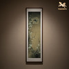 铜师傅 手工錾刻 铜雕画《梅兰竹菊四条屏》客厅沙发背景墙装饰画 商品缩略图1