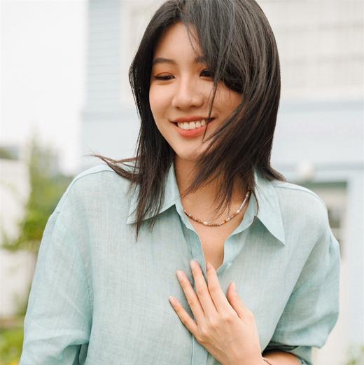 ELOANE GALLERY 落岸彩色半宝石天然珍珠项链锁骨链原创设计丨【本商品不支持使用优惠券】 商品图1