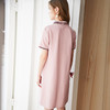 欧芮儿夏装2019新款女装简约百搭polo连衣裙中长款气质显瘦女裙 商品缩略图1