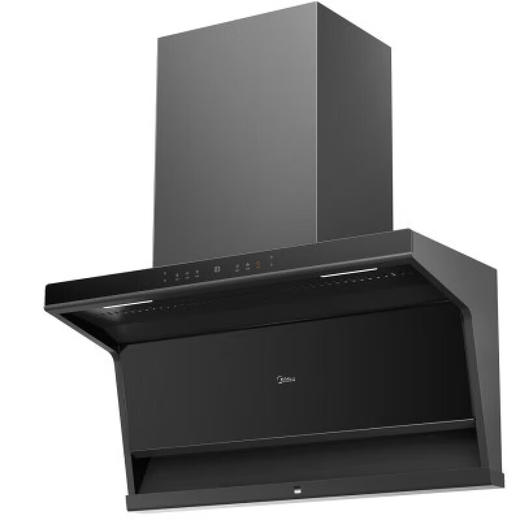 Midea美的CXW-200-JMY1侧吸型烟机 按键冷轧板喷涂玻璃大吸力JMY1 标准 商品图5