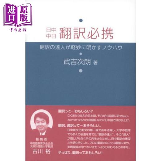 【中商原版】日中中日翻译必携 日中中日翻訳必携 原版进口 参考工具书 日语学习 翻译与写作 日文书 商品图0