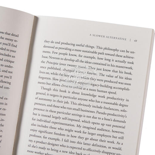 【中商原版】生产力缓慢 失落的成就艺术而不倦怠 Slow Productivity 英文原版 Cal Newport 职场提高工作效率 自我提升 商品图3