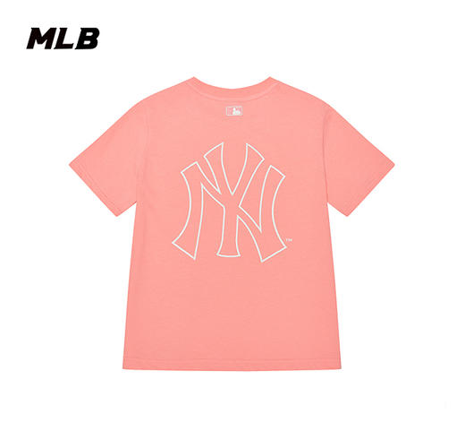 MLB童装夏季Logo印花宽松短袖T桖男童女童青春活力精致7ATS00323 商品图1