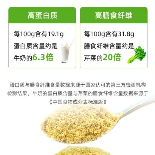 【营养又百搭】草牧里 黄金亚麻籽粉试吃装 10g*5小袋 低碳水高膳食纤维 商品图3