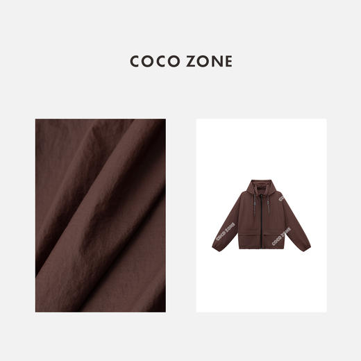 COCO ZONE"户外拓野”夏季连帽拉链外套宽松透气长袖上衣CC2B0948 商品图2