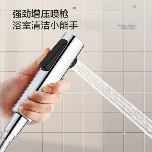 海尔（Haier）花洒套装钢琴按键淋浴器卫生间纯铜洗澡淋浴 SL5430 【钢琴按键富氧淋浴】5430 商品图5