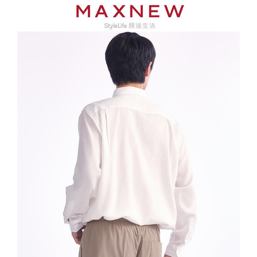 【衬衫】“国麻系列”质感柔软吸湿透气亚麻衬衫 1N1112302 商品图2