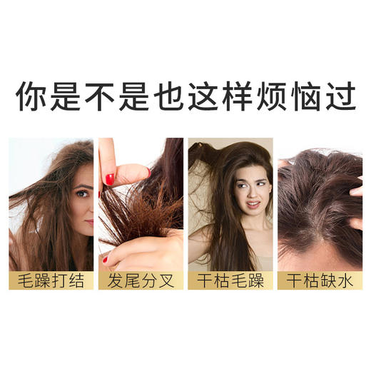 【柔顺护发精油】改善毛躁受损 烫直发发尾免洗精油 护发美发  商品图3