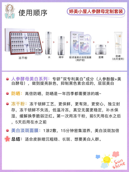 【燕姐推荐】婷美小屋人参酵母定制套装F 商品图2