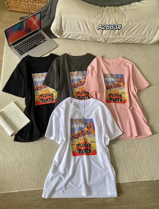女圆领短T2683 商品图1