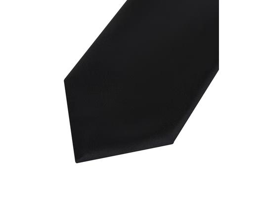ARMANI 阿玛尼 男士Logo徽标印花桑蚕丝休闲商务领带礼盒礼袋款 520礼物 黑色 340075 CC197 00020 商品图3