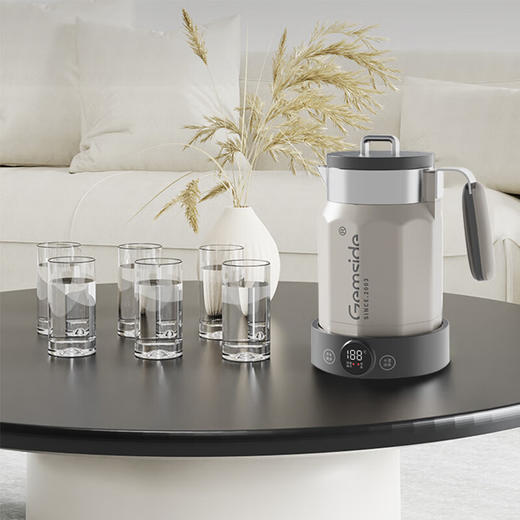 捷赛电热水壶1.5L 高精度NTC测温烧水壶除氯电水壶 JS15SH002 商品图2