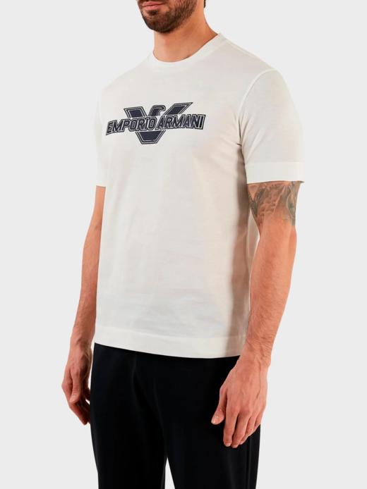 【特惠秒】EMPORIO ARMANI 安普里奥·阿玛尼 男士无褶针绣logo百搭舒适全棉短袖 11182 商品图9