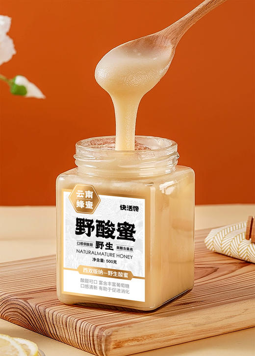 西双版纳野生树酸蜜500克 商品图0