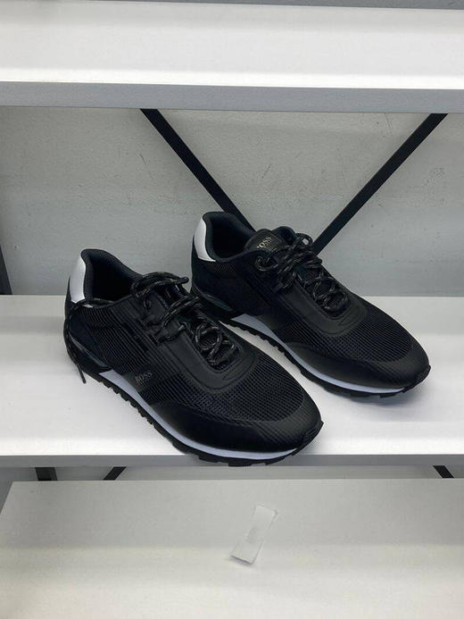 瑕疵HUGO BOSS/胡戈波士 男士网面拼接缓震透气低帮系带运动休闲鞋（鞋盒错误） 商品图1