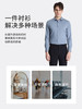 callisto蓝色莫代尔混纺长袖衬衫 STSTL061C 商品缩略图4