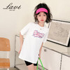 【清仓捡漏】【130-140】【LAVI】女童短袖T恤夏季中大童纯色t恤宽松 商品缩略图4