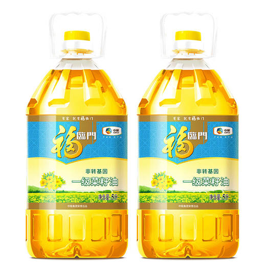 福临门非转基因一级菜籽油（压榨）5L 商品图2