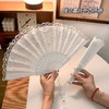 【新中式❗️布艺古风扇子】小巧便携，目常搭配，出行、纳涼、拍照等❗️折扇中国风汉服旗袍蕾丝折叠扇中华小厨娘中华娘 商品缩略图3