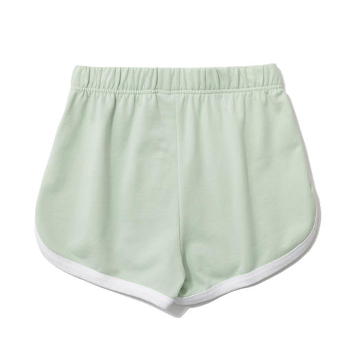 U17 基础款修身运动短裤 淡绿色 商品图1