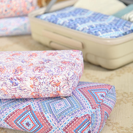 莫代尔系列小长方枕旅行便携小成人枕纯荞麦壳 商品图3