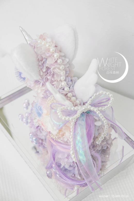 永生花新品发光独角兽 商品图7