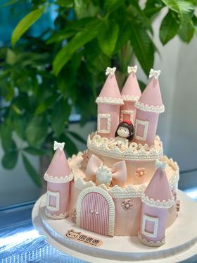 公主城堡 全翻糖定制款 