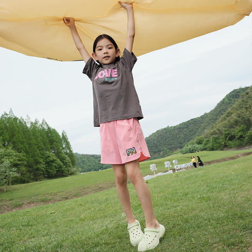 【比纯棉更透气 柔软玉米棉】儿童我超可爱短袖T恤 PXT2428 商品图3