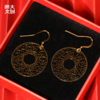 【浙大文创】浙大艺博造物之美花卉纹耳饰 商品缩略图1