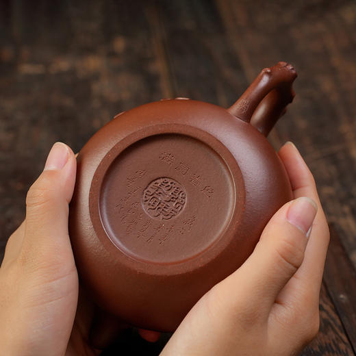 郭琴 全手工满园春色壶 宜兴原矿茶壶紫砂壶功夫茶泡茶壶紫砂茶具仿古 商品图3