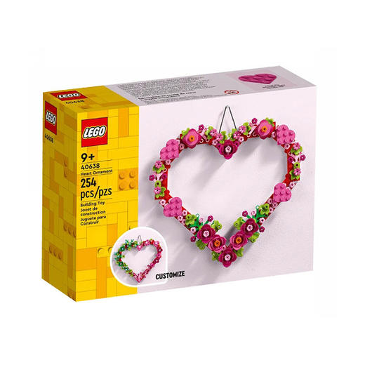 乐高LEGO 心形饰品GWP40638 商品图0