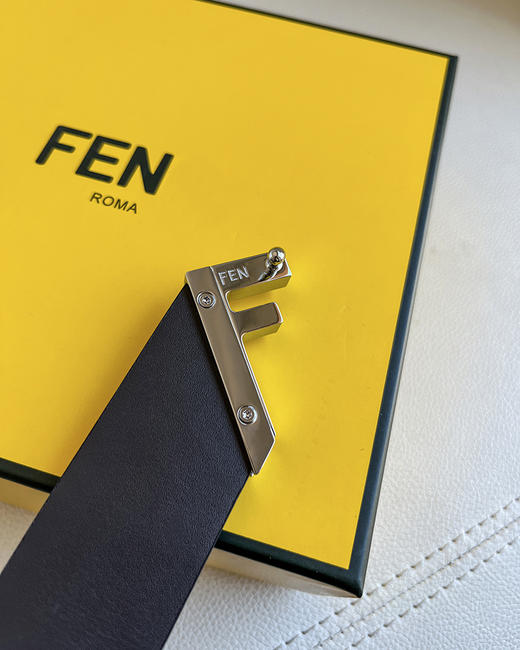 现货 THS 5.18-无 芬迪家 男士 FF钉扣双面用腰带 男士皮带 CR214 商品图12