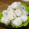 纯素食翡翠丸子虾棒条牛蒡饼干贝烧寺院斋菜火锅关东煮丸子500g 商品缩略图3