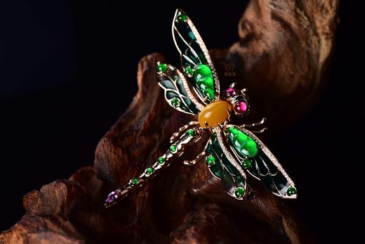 【御风而行】欧珀蜻蜓胸针-XZ12403018 商品图2