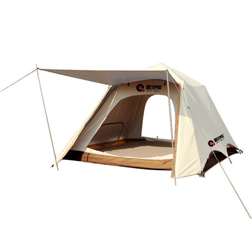 趣游帮   轻奢铝杆双层四角夜营帐   Y66-W 商品图6