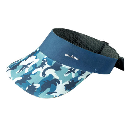 shukiku 亲子空顶帽 蓝色恐龙 M码 商品图0